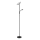 Globo - LED regulējama stāvlampa LED/20W/230V+ LED/5W 3000/4000/6500K melna