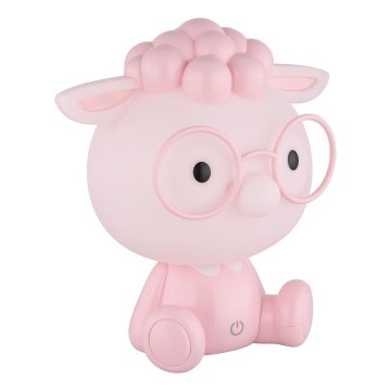 Globo - LED regulējama uzlādējama bērnu nakts lampa LED/1W/5V 500 mAh rozā