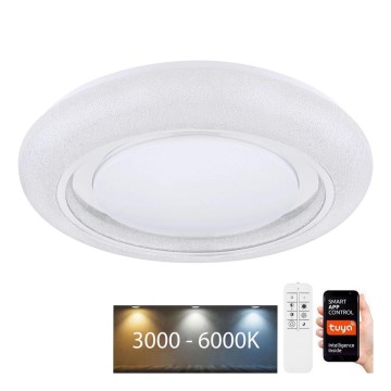 Globo - LED regulējams griestu gaismeklis LED/28W/230V 3000-6000K Tuya Wi-Fi + tālvadības pults