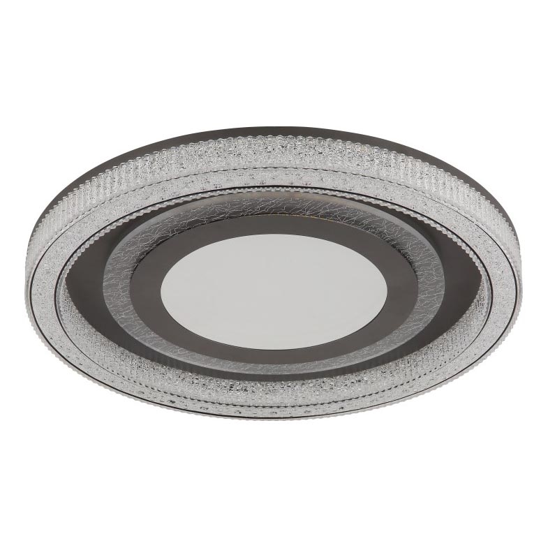 Globo - LED regulējams griestu gaismeklis LED/48W/230V 2700-6000K diam. 48 cm antracīts + tālvadības pults