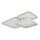 Globo - LED regulējams griestu gaismeklis LED/55W/230V 2700-6000K 65x45,5 cm + tālvadības pults