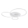 Globo - LED Regulējams griestu gaismeklis LED/70W/230V 2700-6500K 105x26,5 cm balts + tālvadība