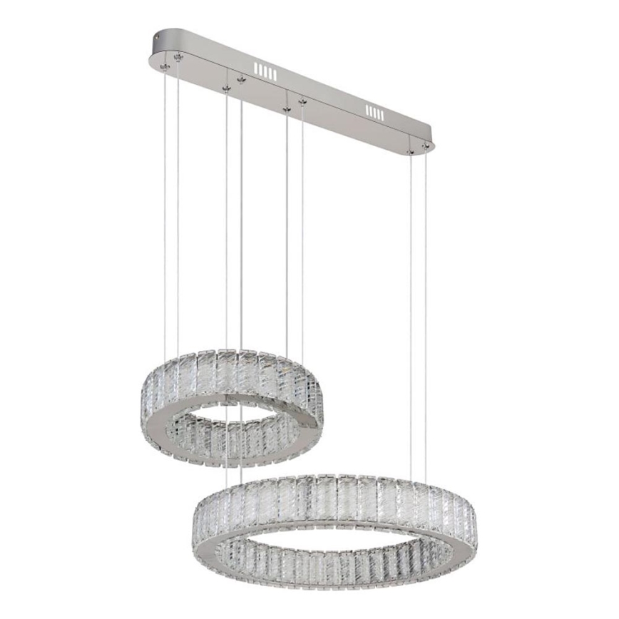 Globo - LED regulējams lustra ar vadu LED/80W/230V 2700-6000K + tālvadības pults
