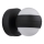 Globo - LED regulējams uzlādes pieskāriena sienas gaismeklis LED/1,4W/5V 1800 mAh melns