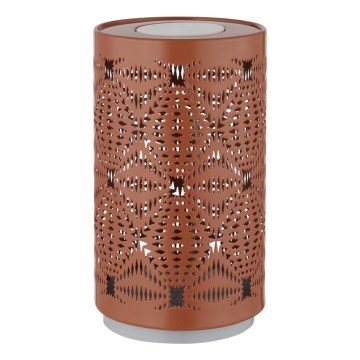 Globo - LED RGB Skārienvadāma uzlādējams galda lampa LED/1W/5V 500 mAh varš