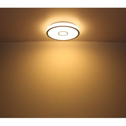 Globo - LED RGB Vannas istabas aptumšojama lampa LED/30W/230V IP44 Wi-Fi Tuya + tālvadības pults