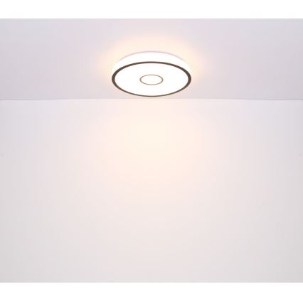 Globo - LED RGB Vannas istabas aptumšojama lampa LED/30W/230V IP44 Wi-Fi Tuya + tālvadības pults