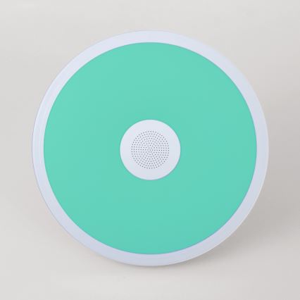 Globo - LED RGBW Aptumšojama vannas istabas lampa ar skaļruni LED/18W/230V 3000-6500K IP44 + tālvadības pults