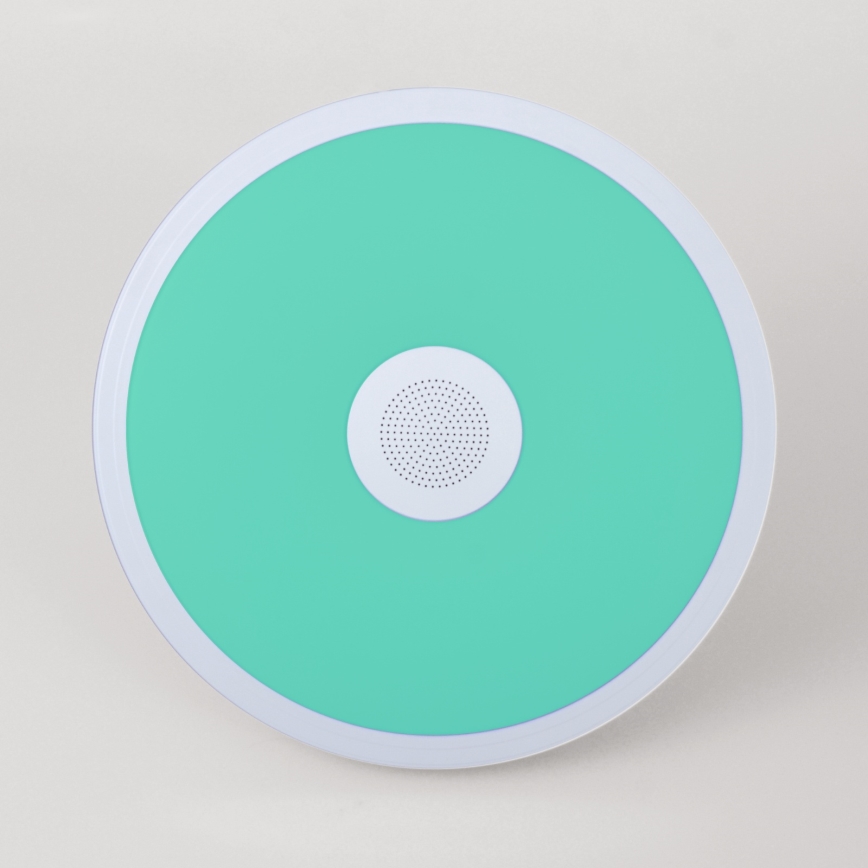 Globo - LED RGBW Aptumšojama vannas istabas lampa ar skaļruni LED/18W/230V 3000-6500K IP44 + tālvadības pults