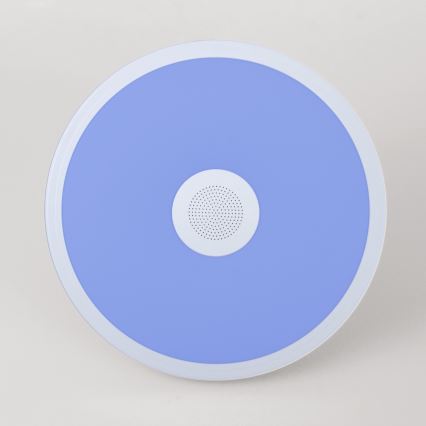 Globo - LED RGBW Aptumšojama vannas istabas lampa ar skaļruni LED/18W/230V 3000-6500K IP44 + tālvadības pults