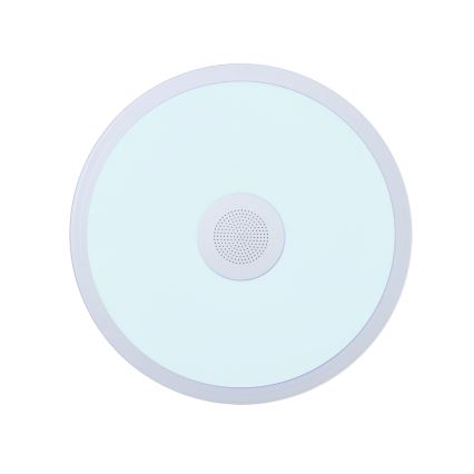 Globo - LED RGBW Aptumšojama vannas istabas lampa ar skaļruni LED/18W/230V 3000-6500K IP44 + tālvadības pults