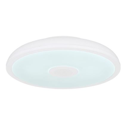 Globo - LED RGBW Aptumšojama vannas istabas lampa ar skaļruni LED/18W/230V 3000-6500K IP44 + tālvadības pults