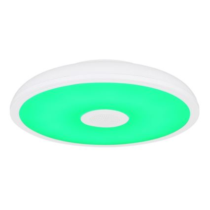 Globo - LED RGB Vannas istabas lampa ar skaļruni LED/18W/230V IP44 + TP