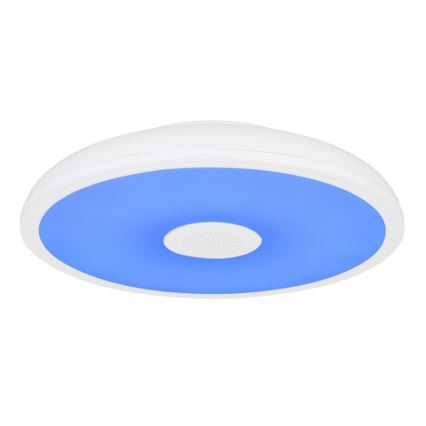 Globo - LED RGBW Aptumšojama vannas istabas lampa ar skaļruni LED/18W/230V 3000-6500K IP44 + tālvadības pults