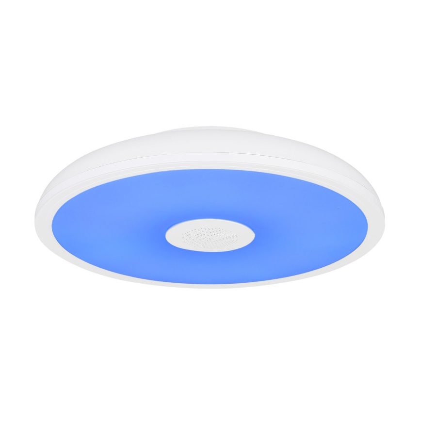 Globo - LED RGBW Aptumšojama vannas istabas lampa ar skaļruni LED/18W/230V 3000-6500K IP44 + tālvadības pults