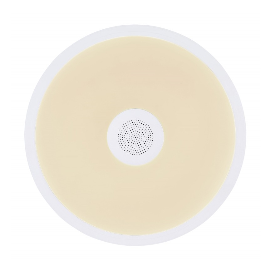 Globo - LED RGBW Aptumšojama vannas istabas lampa ar skaļruni LED/18W/230V 3000-6500K IP44 + tālvadības pults