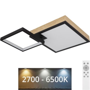 Globo - LED RGBW Aptumšojama lampa LED/21W/230V + LED/3W 2700-6500K + tālvadības pults