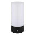 Globo - LED RGBW regulējama pieskāriena āra galda lampa LED/1,8W/5V 1500 mAh melna