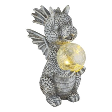 Globo - LED Saules dekorācija LED/0,02W/3V IP44 pūķis 300 mAh