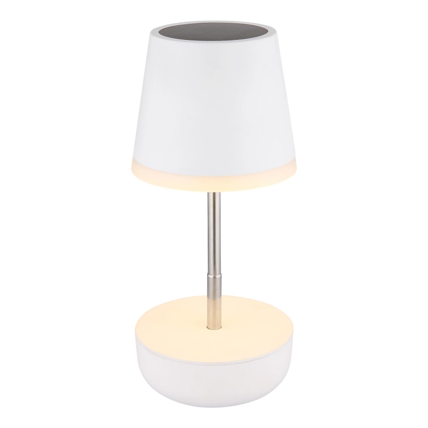 Globo - LED Saules enerģijas lampa 10xLED/0,06W/3V IP44 balta