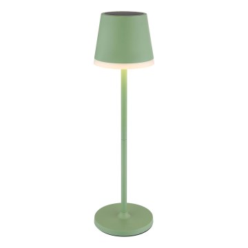 Globo - LED Saules enerģijas lampa LED/0,06W/3V 3000K IP44 zaļa