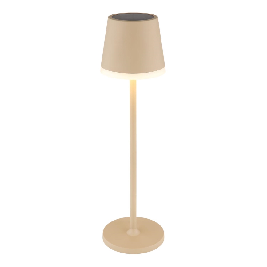 Globo - LED Saules enerģijas lampa LED/0,6W/3V 3000K IP44 1200 mAh bēša