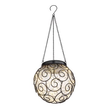 Globo - LED Saules enerģijas lampa LED/0,9W/3,2V IP44 melna