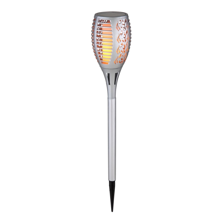 Globo - LED Saules enerģijas lampa LED/3,6W/3V 1800K IP44 spīdīgi hromēts