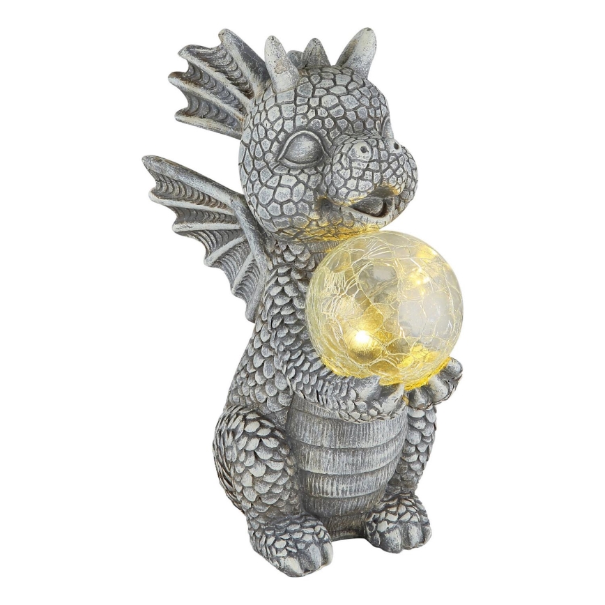 Globo - LED Saules enerģijas rotājums LED/0,02W/3V IP44 pūķis