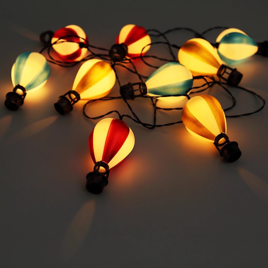 Globo - LED Saules enerģijas virtene 9xLED/0,06W/3V 390 cm IP44