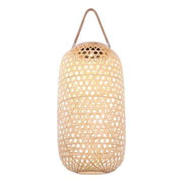 Globo - LED Saules gaismeklis LED/0,06W/3V bambuss IP44 600 mAh