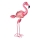 Globo - LED saules gaismeklis LED/3V IP44 300 mAh flamingo