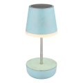 Globo - LED Saules lampa 10xLED/0,06W/3V IP44 800 mAh zila