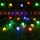 Globo - LED saules virtene 20xLED/1,2V IP44 300 mAh 5,8 m