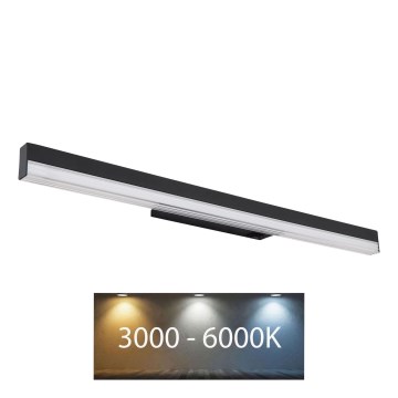 Globo - LED Sienas lampa LED/12W/230V 3000/6000K 60 cm melna