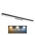 Globo - LED Sienas lampa LED/18W/230V 3000/6000K 80 cm melna