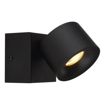 Globo - LED Sienas starmetis LED/6W/230V melna