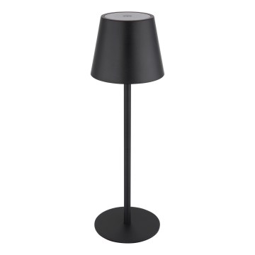Globo - LED skārienvadāma, dimējama, uzlādējama āra galda lampa 3 vienā LED/3W/5V 3000/4000/5000K IP54 1800 mAh melna