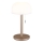 Globo - LED Uzlādējama galda lampa LED/1,5W/3,7V 3000/4200/6000K 1800mAh brūna