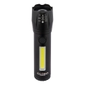 Globo - LED Uzlādējama lukturis LED/3W/5V + COB/3W 5500K 1200 mAh