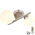 Globo - LED Virsapmetuma lustra 2xG9/3W/230V matēts hroms
