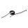 Globo - LED Virsapmetuma lustra LED/12W/230V 3000K melna
