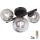 Globo - LED Virsapmetuma lustra RIHA 3xG9/3,5W/230V
