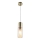Globo - Lustra ar auklu 1xE27/25W/230V d. 10,5 cm misiņš