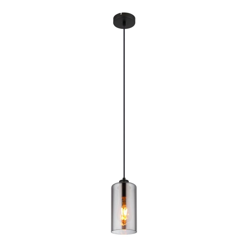 Globo - Lustra ar auklu 1xE27/25W/230V d. 11 cm melna