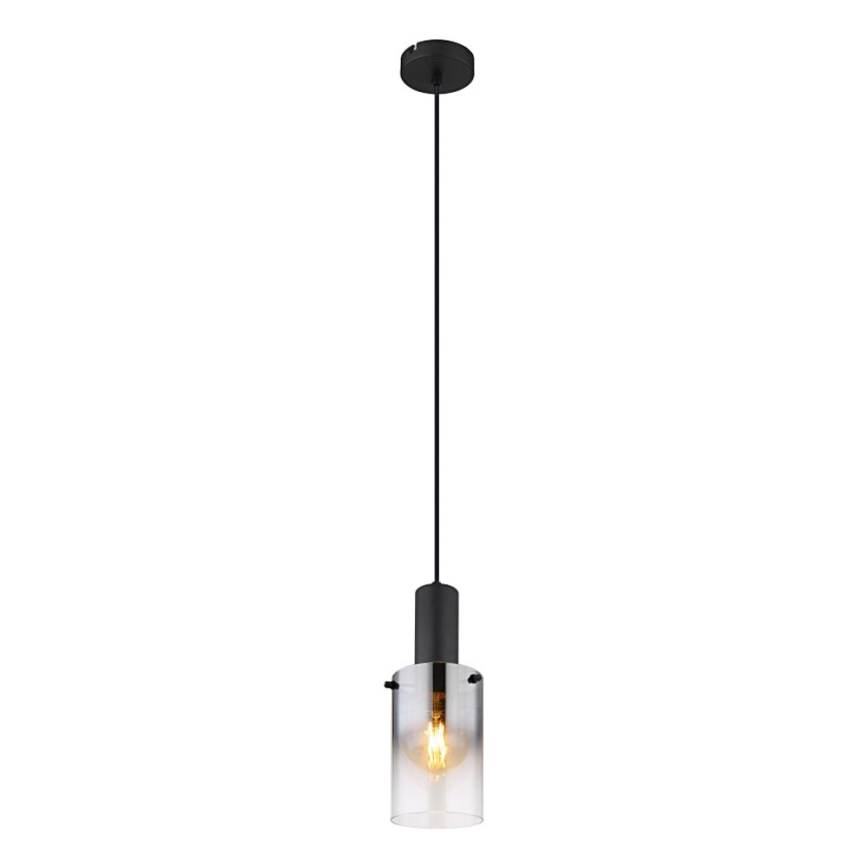 Globo - Lustra ar auklu 1xE27/40W/230V d. 12,5 cm melna