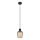 Globo - Lustra ar auklu 1xE27/40W/230V d. 13,5 cm melna
