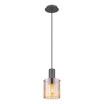 Globo - Lustra ar auklu 1xE27/40W/230V d. 18 cm brūna