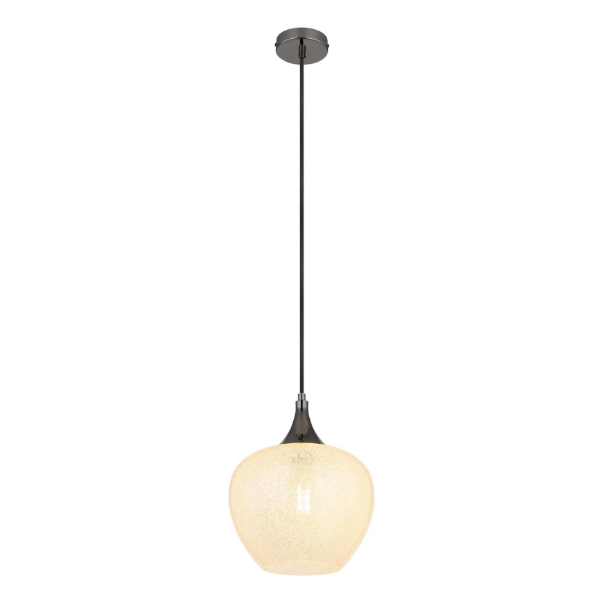 Globo - Lustra ar auklu 1xE27/40W/230V d. 24 cm balta/antracīta