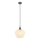 Globo - Lustra ar auklu 1xE27/40W/230V d. 24 cm balta/antracīta